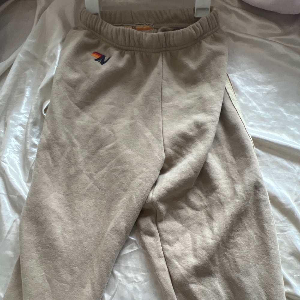 Aviator nation sweaters sand xs